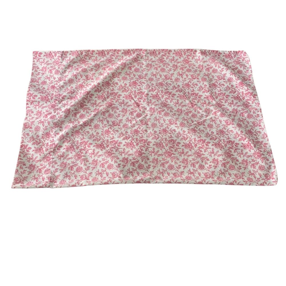 Westpoint Stevens Red Floral Cottagecore Twin Sheet Set Cottage core Farmhouse